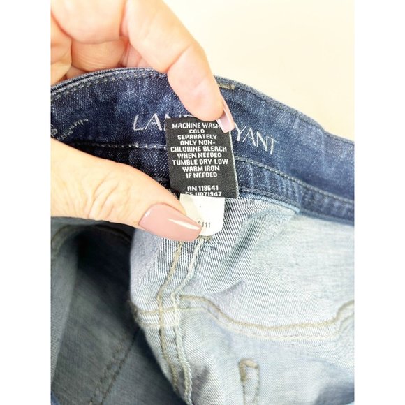 Lane Bryant Flare Genius Fit Bootcut Jeans Sz 18 Short (Actual 34x29) GUC - Picture 9 of 10